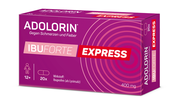 Adolorin express - WIRKSTOFF: Ibuprofen-Lysinat